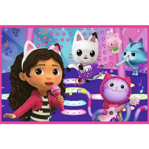 Gabi babaháza játék Gabival 2x24db-os puzzle - Trefl