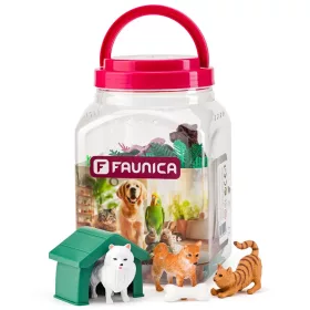Faunica Háziállatok játékszett vödörben - Woodyland
