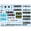 Italeri 1/16 Mercedes-Benz 300SL Gullwing autó makett