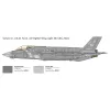 Italeri 1/72 F-35A Lightning II vadászgép makett