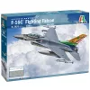 Italeri 148 F-16C Fighting Falcon repülőgép makett
