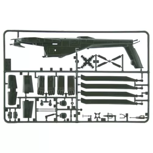 Italeri 172 AH-64 Apache helikopter makett
