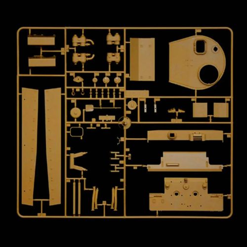 Italeri 135 Pz.Kpfw. VI Tigris tank harckocsi makett