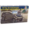 Italeri 135 VW Typ 82 Kübelwagen katonai jármű makett