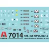 Italeri 172 Kfz. 305 Opel Blitz katonai teherautó makett
