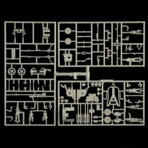 Italeri 1/72 German Guns Set tüzérségi fegyverek makett