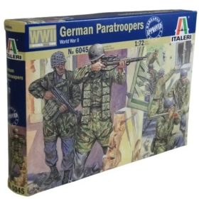   Italeri 1/72 German Paratroopers Német katonai figurák makett