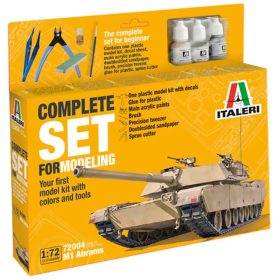 Italeri 172 M1 Abrams tank makett szett