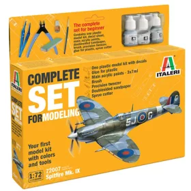 Italeri 172 Spitfire Mk. IX repülőgép makett szett
