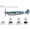 Italeri 172 Spitfire Mk. IX repülőgép makett szett