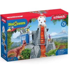   Schleich: A nagy vulkánexpedíció dinoszauruszokkal játékszett (42564)