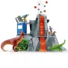 Schleich: A nagy vulkánexpedíció dinoszauruszokkal játékszett (42564)