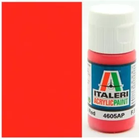 Italeri Gloss Red 4605AP - Fényes piros makett festék 20ml
