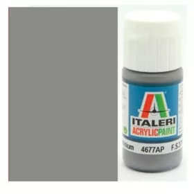   Italeri Metal Flat Aluminium (4677AP) - Metál matt ezüst makett festék 20ml