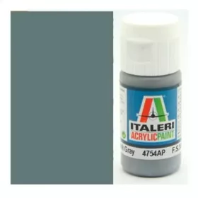 Italeri Flat Dark Gray 4754AP - Matt sötétszürke makett festék 20ml