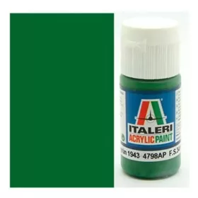Italeri Flat Panzer Olivgrün 1943 4798AP  Matt olajzöld makett festék 20ml
