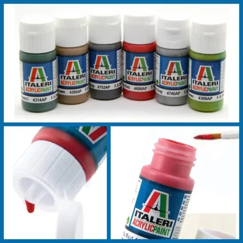 Italeri Flat Green 4862AP - Matt zöld makett festék 20ml