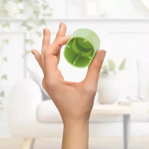 Quercetti Momy Soft 18 db-os puha csörgős építőkocka szett