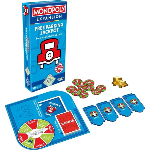 Monopoly: Free Parking Jackpot kiegészítő pakli - Hasbro