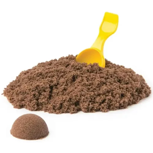 Kinetic Sand Fagyis doboz barna homokgyurmával - Spin Master