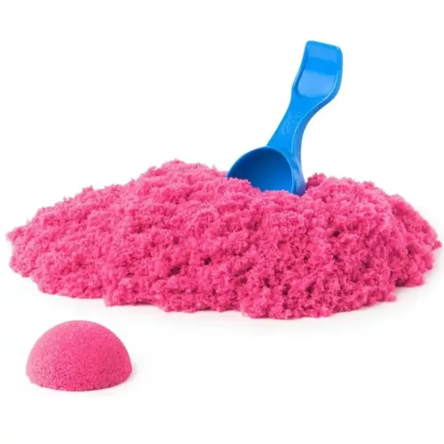 Kinetic Sand Fagyis doboz rózsaszín homokgyurmával - Spin Master