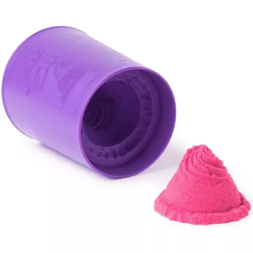 Kinetic Sand Fagyis doboz rózsaszín homokgyurmával - Spin Master