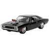 Halálos iramban: 1970 Dodge Charger fém autómodell Dom figurával 1/24 - Simba Toys