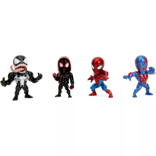 Marvel: Pókember Metalfigs 4db-os fém figura szett 6,5cm - Simba Toys