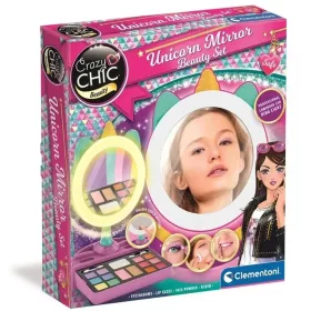 Crazy Chic Világító unikornisos sminkelő tükör - Clementoni