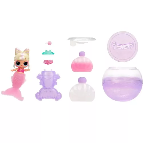 L.O.L. Surprise: Meglepetés sellő apróságok csináld magad színváltó sellőuszonnyal 1db