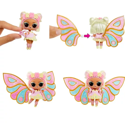 L.O.L. Surprise: Meglepetés tündér apróságok csináld magad szárnnyal 1db
