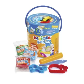 Baby gyurma szett 10x40g gyurmával és más kiegészítőkkel - Carioca