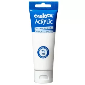 Acrylic 75ml-s akril festék fehér színben - Carioca