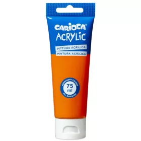   Acrylic 75ml-s akril festék narancssárga színben - Carioca