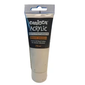   Acrylic durva szemű akril strukturáló paszta 75ml - Carioca