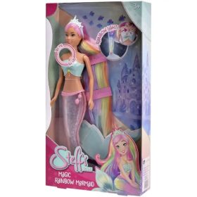   Steffi Love: Steffi mágikus szivárvány sellőbaba világító uszonnyal - Simba Toys