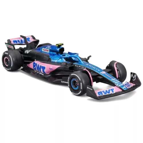 Bburago Alpine A523 F1 versenyautó fém autómodell 143