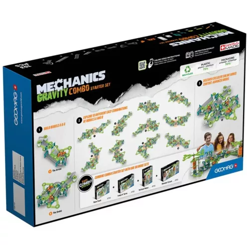 Geomag: Mechanics Gravity Recycled Kezdő szett 153db