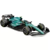 Bburago: Aston Martin AMR23 F1 versenyautó fém autómodell 1/43 (Fernando Alonso #14, sisakos változat)