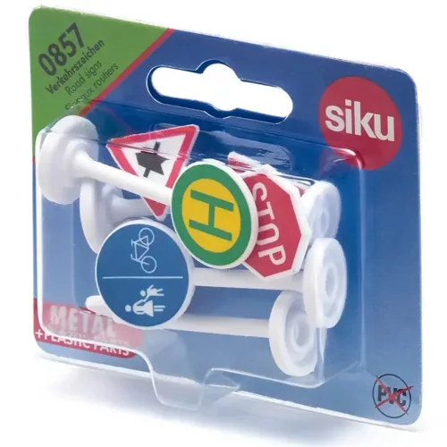 SIKU KRESZ Közlekedési tábla készlet 1/55