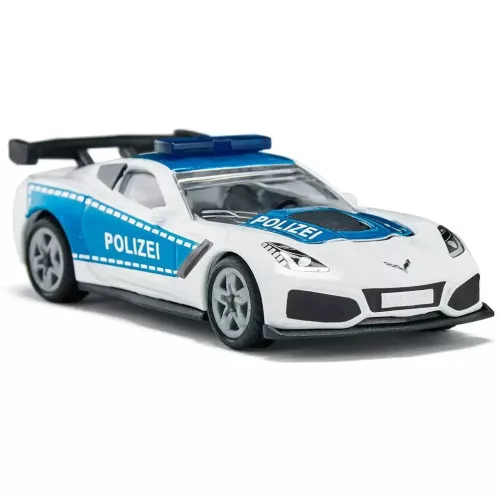 SIKU Chevrolet Corvette ZR1 rendőr kisautó 164