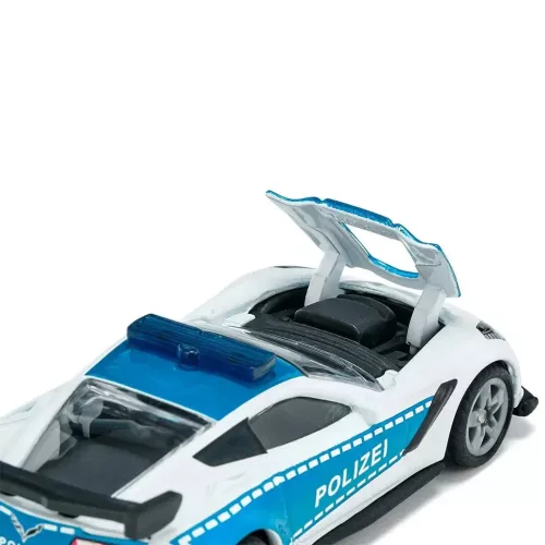 SIKU Chevrolet Corvette ZR1 rendőr kisautó 164