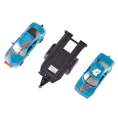 SIKU Dodge Charger  Dodge Challenger SRT Racing kisautó kétdarabos szett 155