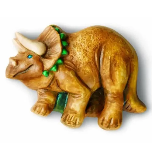 Dinoszaurusz gipszkiöntő készlet sötétben világító festékkel