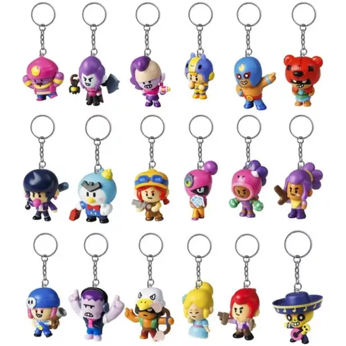 Brawl Stars gyűjthető meglepetés kulcstartó figura 1db
