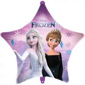Jégvarázs 2 csillag alakú fólia lufi 46cm