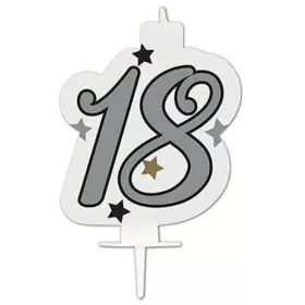 Szülinapi számgyertya - 18-as szám