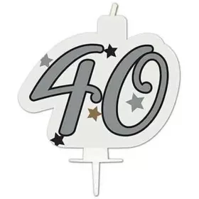 Szülinapi számgyertya - 40-es szám