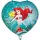 Ariel a kis hableány fólia lufi 46cm