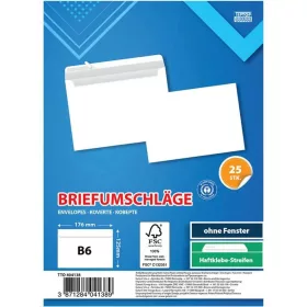 Spirit Fehér boríték B6 17,6x12,6cm 25db-os csomag